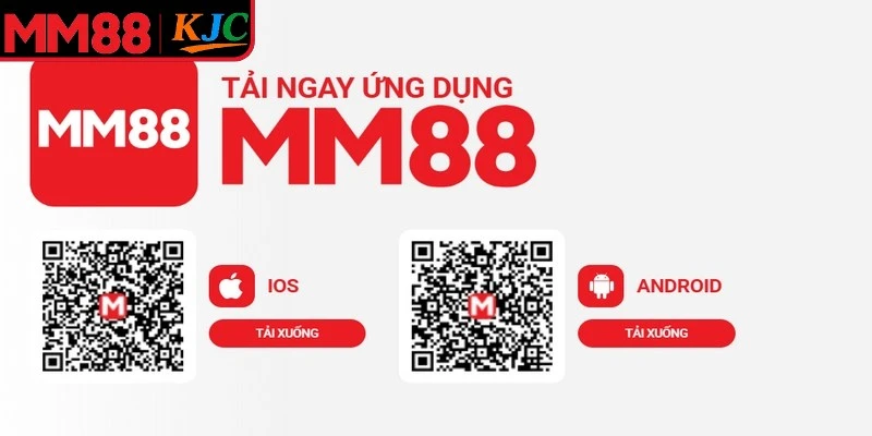 Các thao tác thực hiện tải app MM88 siêu đơn giản 
